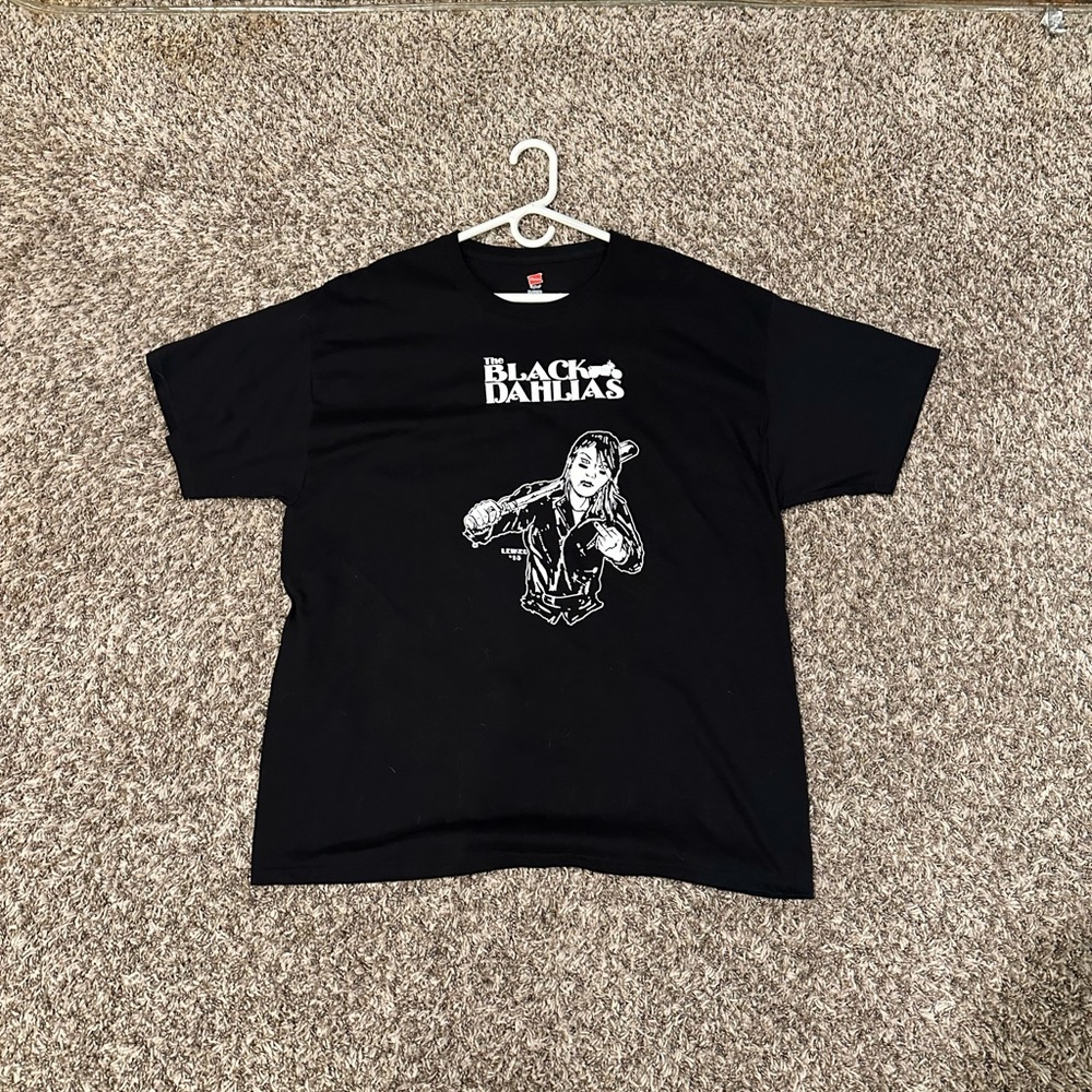 Brand new black dahlias shirt